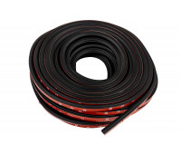 Универсальный 6-камерный уплотнитель дверей, капота, багажника Деталиус длиной 21 метр для Лада и иномарок