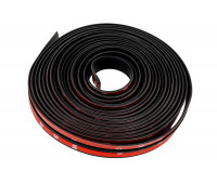 Универсальный Т-образный уплотнитель Деталиус 19мм между лобовым стеклом и крышей