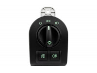 Модуль управления светотехникой (МУС) ВИЭ с зеленой подсветкой под ПТФ для Гранта, Калина 2, Датсун в комплектации Люкс