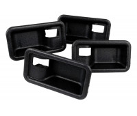 Облицовки (мыльницы) внутренних ручек дверей старого образца с рамкой 4шт для ВАЗ 2109, 21099 Облицовки (мыльницы) внутренних ручек дверей старого образца с рамкой 4шт для ВАЗ 2109, 21099