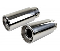 Круглые насадки глушителя Sal-Man Sal-Man HJ-609 D63мм (2шт) из нержавеющей стали