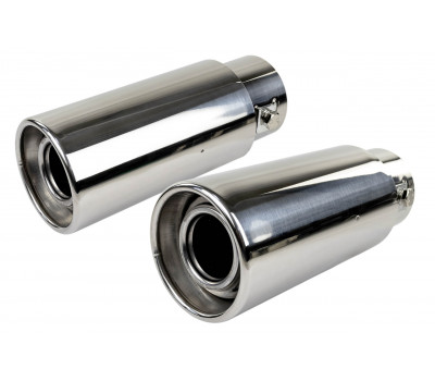 Круглые насадки глушителя Sal-Man Sal-Man HJ-609 D63мм (2шт) из нержавеющей стали