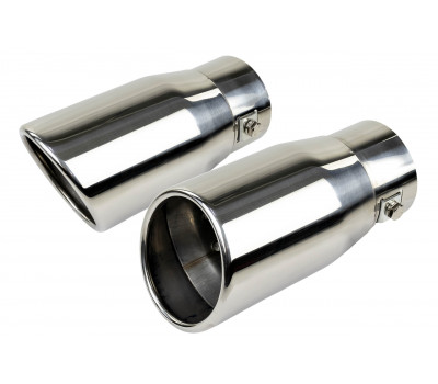 Круглые насадки глушителя из нержавеющей стали Sal-Man HJ-889 D78мм (2шт) со скосом