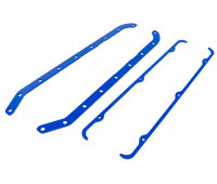 Прижимные пластины MR стального штампованного поддона картера и клапанной крышки для ГАЗ Газель, Соболь, УАЗ 452, 469, Хантер