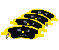 Тормозные передние колодки РусТорм под китайские суппорта для Веста NG, Ларгус FL с 2023 года, Искра, Нива Тревел с 2026 года