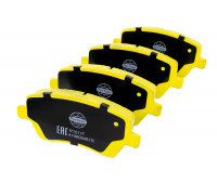 Передние тормозные колодки РусТорм для Веста, Иксрей Кросс, Ларгус, Ларгус FL до 2023 г., Рено Дастер, Логан, Ниссан Террано