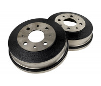 Тормозные задние чугунные барабаны РусТорм для Гранта, Калина, Калина 2, Приора, ВАЗ 2108-21099, 2110-2112, 2113-2115