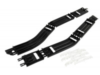 Экран защитный топливного провода (2 щитка) cо скобами крепления трубопровода для Калина Экран защитный топливного провода (2 щитка) cо скобами крепления трубопровода для Калина