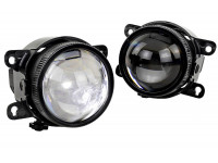 Диодные ПТФ Sal-Man 120W 32000lux с защитой от перегрева и запотевания для Веста, Веста NG, Гранта FL, Иксрей, Искра, Ларгус FL, Нива Урбан, Рено