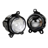Диодные ПТФ Sal-Man 120W 32000lux с защитой от перегрева и запотевания для Приора, Нива 2123, Шевроле Нива с 2009 года, Газель Диодные ПТФ Sal-Man 120W 32000lux с защитой от перегрева и запотевания для Приора, Нива 2123, Шевроле Нива с 2009 года, Газель