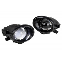 Диодные ПТФ Sal-Man 120W 32000lux (ближний, дальний) с защитой от перегрева и запотевания для БМВ 3, 5