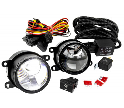 Комплект установки ПТФ Sal-Man 16000lux (ближний свет 70W и дальний 60W) с защитой от перегрева для Искра, Искра Кросс Комплект установки ПТФ Sal-Man 16000lux (ближний свет 70W и дальний 60W) с защитой от перегрева для Искра, Искра Кросс