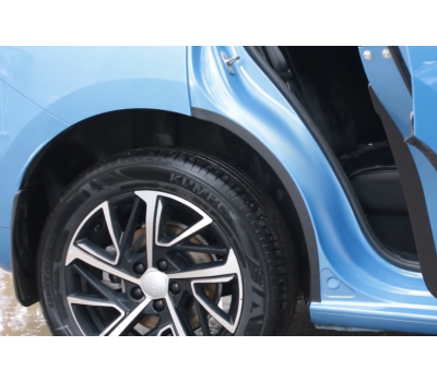 Накладки на внутренние части задних арок Русская Артель со скотчем для Haval Jolion с 2021 года Накладки на внутренние части задних арок Русская Артель со скотчем для Haval Jolion с 2021 года