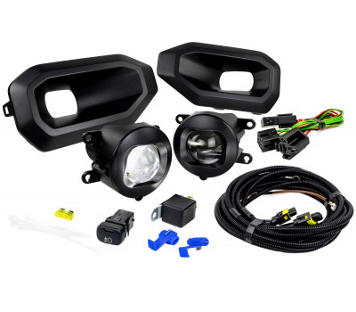 Комплект подключения ПТФ Sal-Man 120W 32000lux с рамками (кронштейнами) для Нива Тревел RS(26) Комплект подключения ПТФ Sal-Man 120W 32000lux с рамками (кронштейнами) для Нива Тревел RS(26)