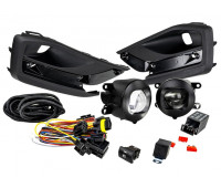Комплект подключения ПТФ Sal-Man 120W 32000lux (ближний, дальний) с рамками (кронштейнами) для Веста NG Комплект подключения ПТФ Sal-Man 120W 32000lux (ближний, дальний) с рамками (кронштейнами) для Веста NG