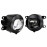 Комплект подключения ПТФ Sal-Man 120W 32000lux (ближний, дальний) с рамками (кронштейнами) для Веста NG