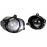 Диодные ПТФ Sal-Man 120W 32000lux с защитой от перегрева и запотевания для Гранта 2011-2017 года, Калина 2004-2011 года, Калина 2 2013-2018 года, Ларгус 2012-2020 года, Датсун 2014-2019 года, УАЗ Патриот