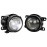 Диодные ПТФ Sal-Man 120W 32000lux (ближний, дальний) с защитой от перегрева и запотевания для Веста 2015-2021 года, Гранта FL, Иксрей, Искра, Ларгус FL, Нива Урбан, Нива Тревел 2021-2025 года, Рено