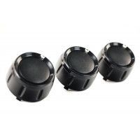 Ручки регулировки блока отопителя (печки) черные для Приора без кондиционера Ручки регулировки блока отопителя (печки) черные для Приора без кондиционера