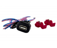 USB-зарядник Штат 2.0 вместо заглушки кнопки для ВАЗ 2110-2112, 2113-2115, Калина, Шевроле Нива USB-зарядник Штат 2.0 вместо заглушки кнопки для ВАЗ 2110-2112, 2113-2115, Калина, Шевроле Нива