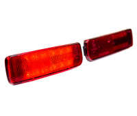 Диодные LED катафоты в задний бампер для ВАЗ 2111, Шевроле Нива