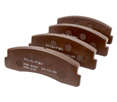 Тормозные колодки передние Allied Nippon для  4х4, Нива Легенд, Нива Тревел, Шевроле Нива