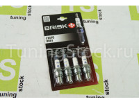 Комплект свечей зажигания Brisk L15YС для карбюраторных ВАЗ 2108, 2109, 21099