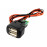 USB зарядка на 2 слота вместо заглушки кнопки для ВАЗ 2108-21099, 2113-2115, Калина, Нива 4х4 21213, 21214, 2131, Шевроле Нива