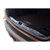 Накладка на задний бампер черное тиснение для Иксрей Накладка на задний бампер черное тиснение для Иксрей