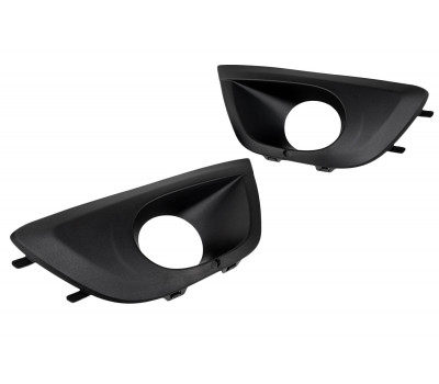 Рамки ПТФ в передний бампер образца 2014-2017 годов для Гранта Рамки ПТФ в передний бампер образца 2014-2017 годов для Гранта