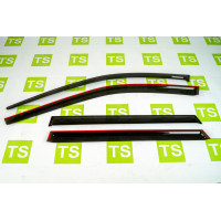 Дефлекторы окон (ветровики) для универсалов Калина, Калина 2