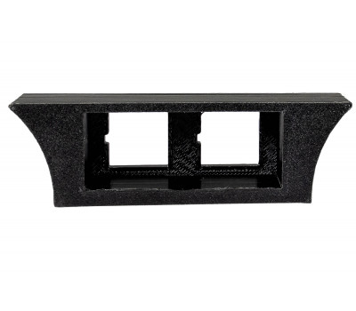 Гнездо-вставка в тоннель пола под дополнительные кнопки для Датсун, Калина 2, Гранта