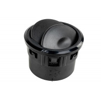 Сопло воздуховода Люкс с черным лаковым кольцом для Калина 2, Граната, Гранта FL, Датсун Сопло воздуховода Люкс с черным лаковым кольцом для Калина 2, Граната, Гранта FL, Датсун