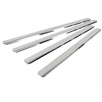 Хромированные накладки на внутренние пороги для ВАЗ 2109, 21099, 2114, 2115