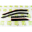Дефлекторы окон (ветровики) ANV для Рено Логан 2004-2013 г.в