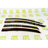 Дефлекторы окон ANV для Hyundai Solaris седан