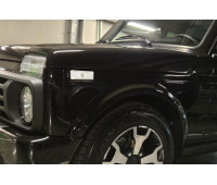 Белые повторители поворотников на крылья для Нива 4х4, Нива Легенд, ВАЗ 2106 Белые повторители поворотников на крылья для Нива 4х4, Нива Легенд, ВАЗ 2106