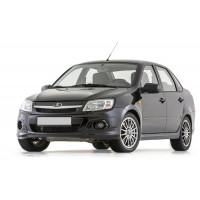 Решетка (облицовка) радиатора без шильдика и молдинга GS (Спорт) для Гранта