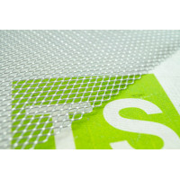 Алюминиевая сетка серебристая 100х25см, крупная ячейка (16х25мм) Алюминиевая сетка серебристая 100х25см, крупная ячейка (16х25мм)