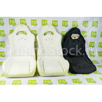 Комплект для сборки сидений Recaro (черная ткань, центр Ультра) для ВАЗ 2108-21099, 2113-2115, 5-дверная Нива 2131