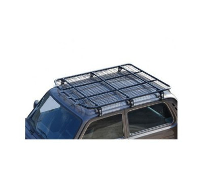 Багажник-платформа Техносфера Трофи с сеткой для 3-дверной Лада 4х4, Нива Легенд