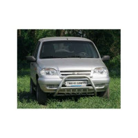 Передок ТехноСфера Низкий с дополнительной защитой двигателя на Шевроле Нива Передок ТехноСфера Низкий с дополнительной защитой двигателя на Шевроле Нива