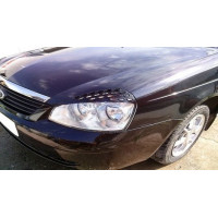 Реснички Соты на фары Приора Реснички Соты на фары Приора