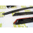 Дефлекторы Voron Glass серия Samurai гибкие на Калина седан, хэтчбек, Калина 2 хэтчбек