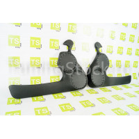 Подиумы 2-х компонентные 16 х 16см с твитером на передние двери ВАЗ 2110, 2111, 2112