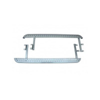 Пороги ТехноСфера Трофи с металлическим листом для Шевроле Нива, Лада Нива Тревел