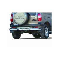 Защита заднего бампера ТехноСфера Уголки на Шевроле Нива